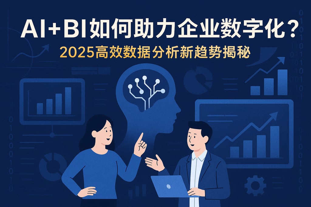 AI+BI如何助力企业数字化？2025高效数据分析新趋势揭秘