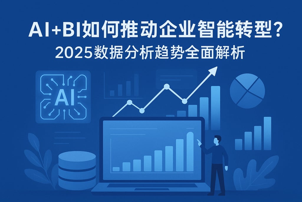 AI+BI如何推动企业智能转型？2025数据分析趋势全面解析