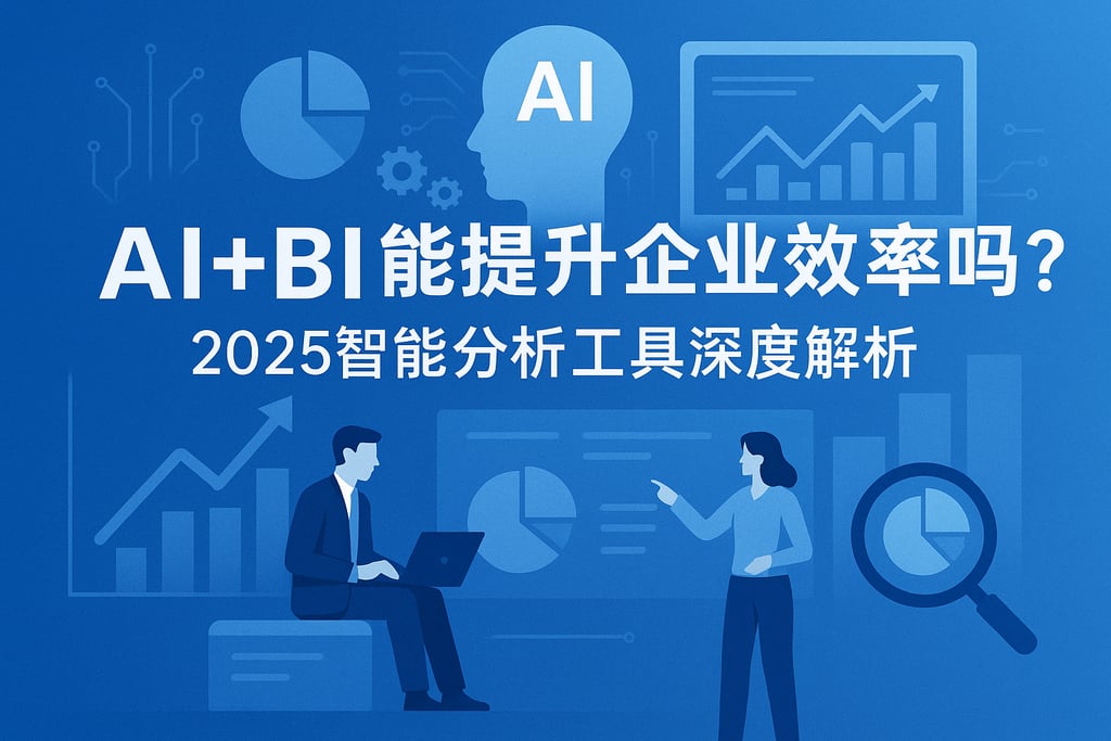AI+BI能提升企业效率吗？2025智能分析工具深度解析