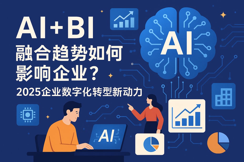 AI+BI融合趋势如何影响企业？2025企业数字化转型新动力