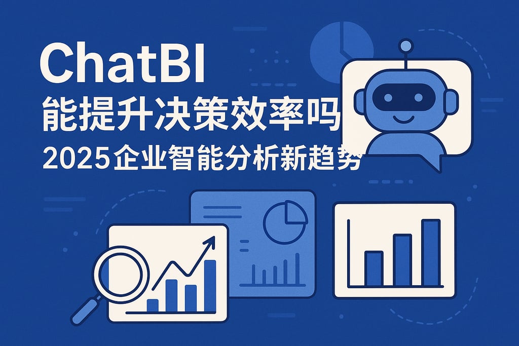 ChatBI能提升决策效率吗？2025企业智能分析新趋势