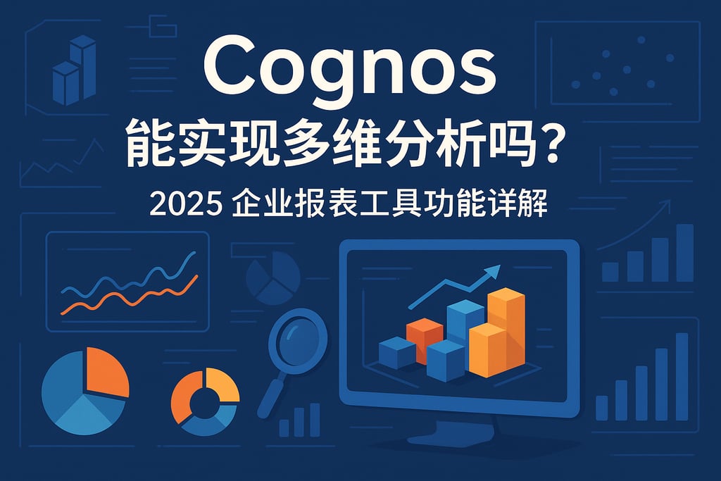 Cognos能实现多维分析吗？2025企业报表工具功能详解