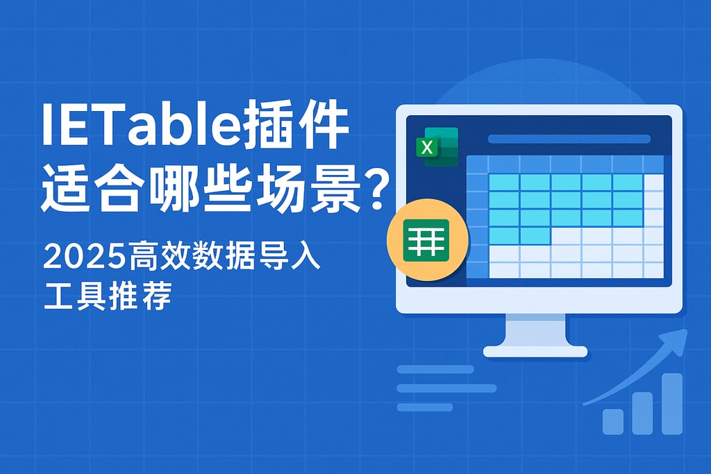 IETable插件适合哪些场景？2025高效数据导入工具推荐
