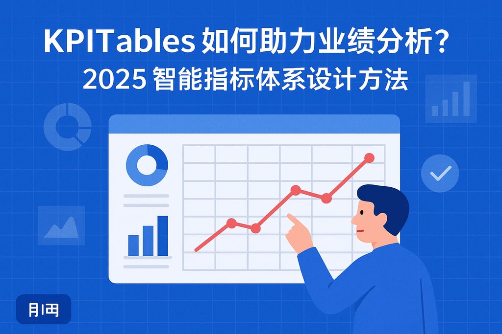 KPITables如何助力业绩分析？2025智能指标体系设计方法