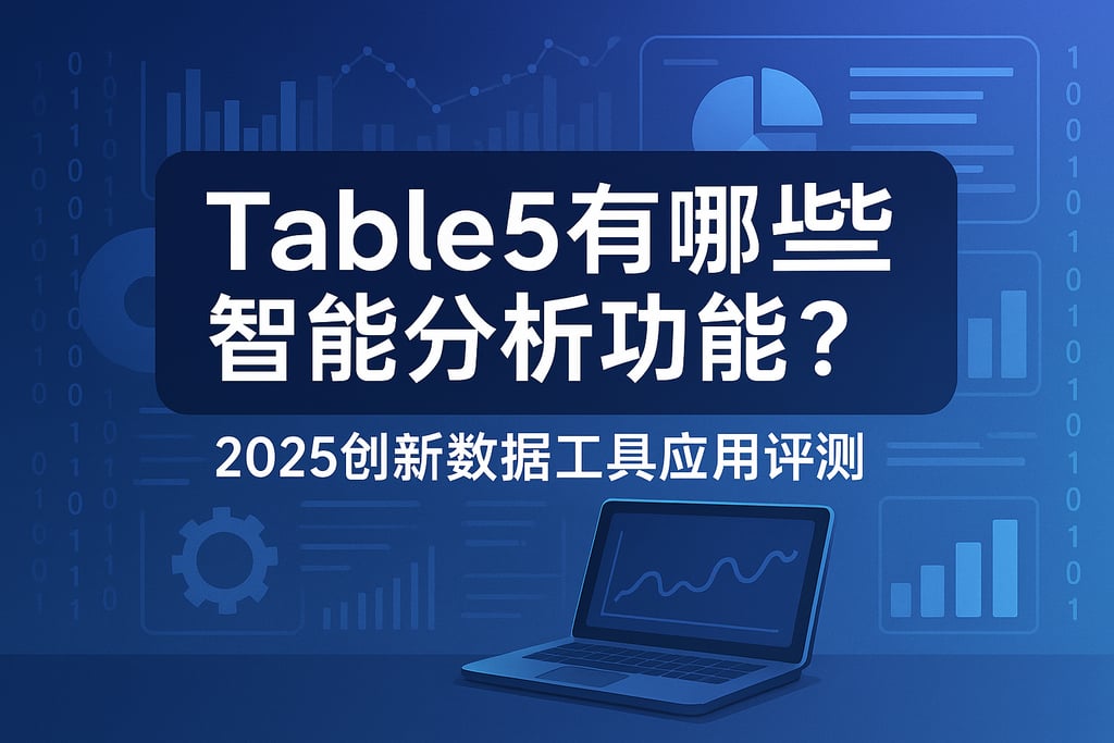 Table5有哪些智能分析功能？2025创新数据工具应用评测