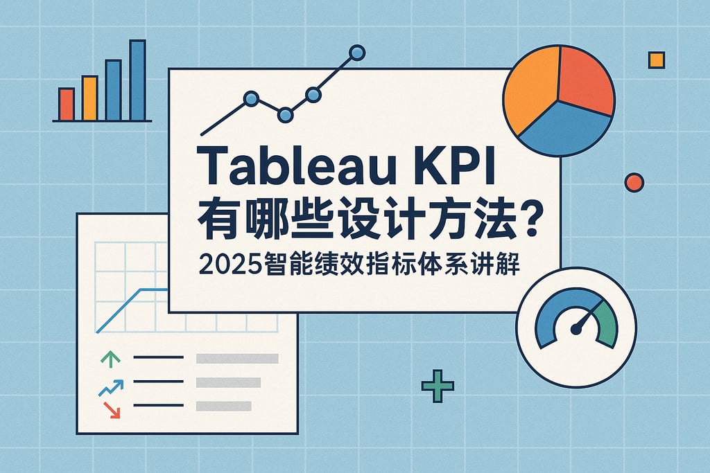 TableauKPI有哪些设计方法？2025智能绩效指标体系讲解