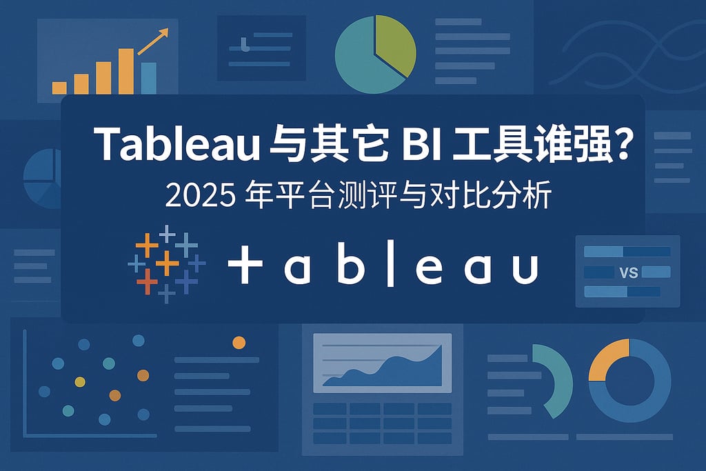 Tableau与其它BI工具谁强？2025年平台测评与对比分析