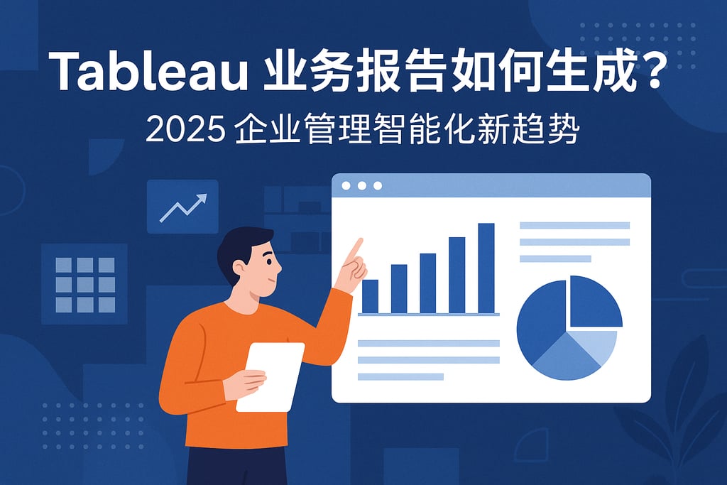 Tableau业务报告如何生成？2025企业管理智能化新趋势