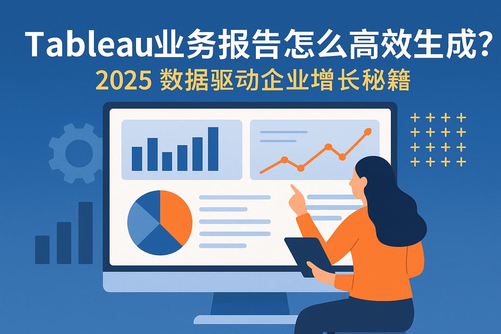Tableau业务报告怎么高效生成？2025数据驱动企业增长秘籍