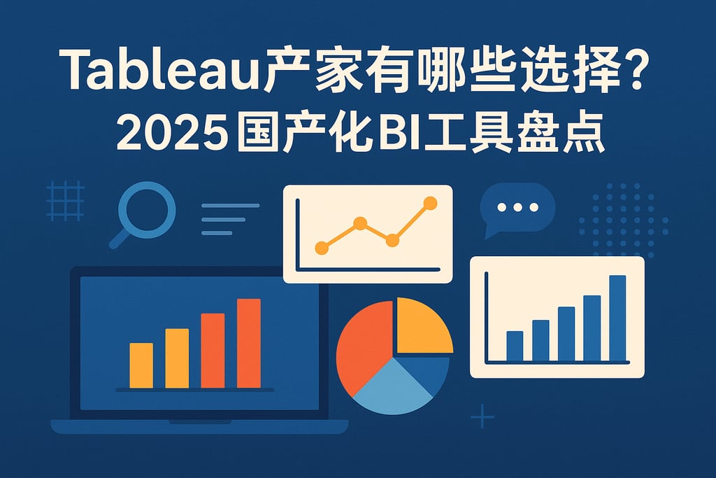 Tableau产家有哪些选择？2025国产化BI工具盘点