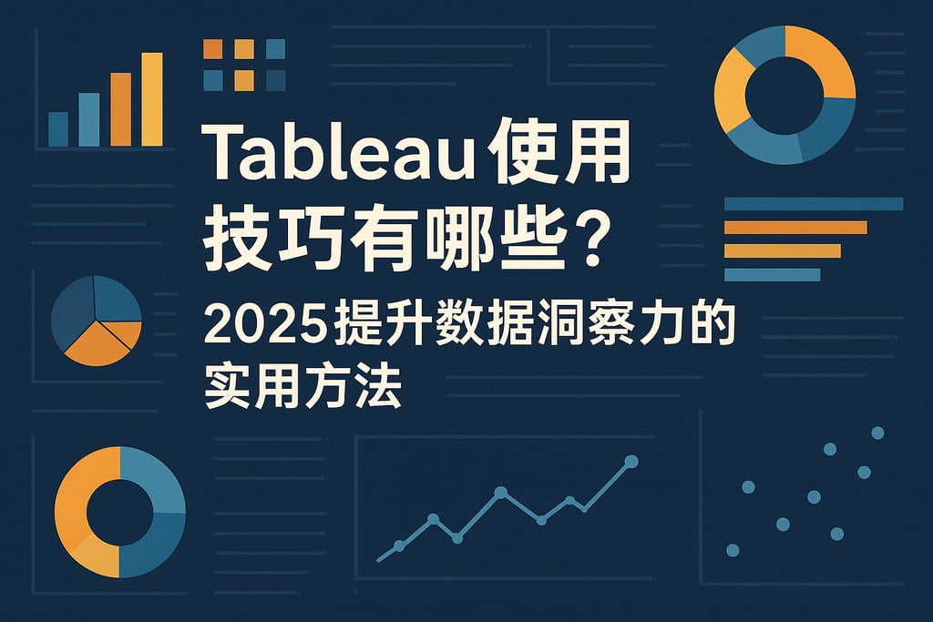 Tableau使用技巧有哪些？2025提升数据洞察力的实用方法