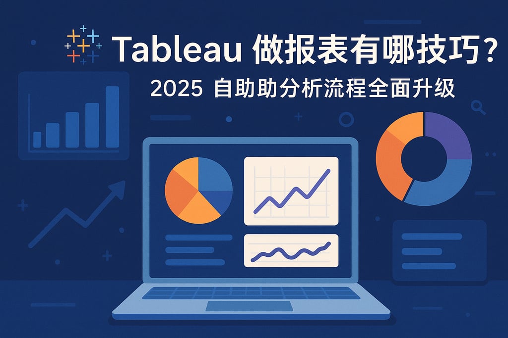 Tableau做报表有哪些技巧？2025自助分析流程全面升级