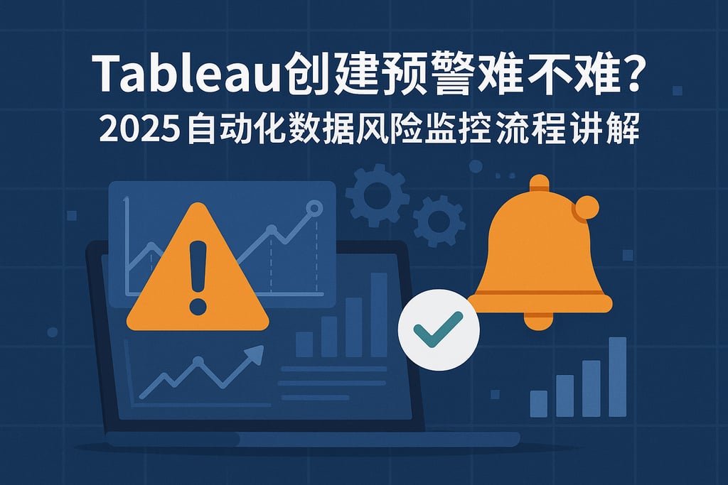 Tableau创建预警难不难？2025自动化数据风险监控流程讲解