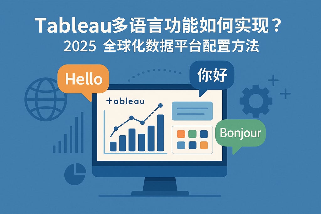 Tableau多语言功能如何实现？2025全球化数据平台配置方法