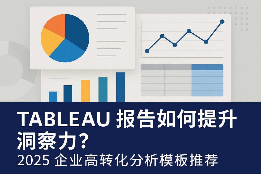 Tableau报告如何提升洞察力？2025企业高转化分析模板推荐