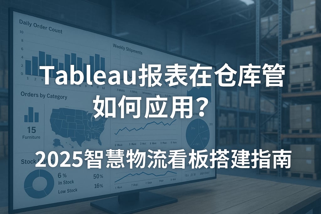 Tableau报表在仓库管理如何应用？2025智慧物流看板搭建指南