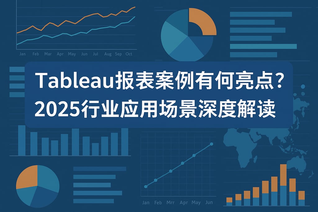 Tableau报表案例有何亮点？2025行业应用场景深度解读