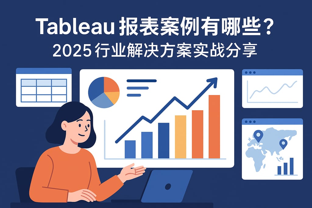 Tableau报表案例有哪些？2025行业解决方案实战分享