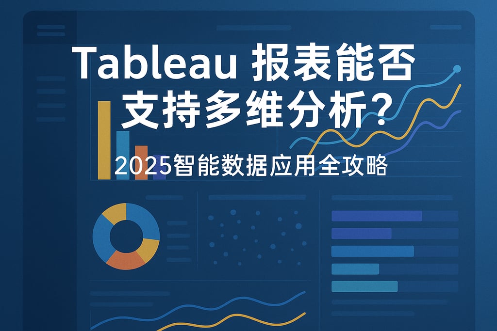 Tableau报表能否支持多维分析？2025智能数据应用全攻略