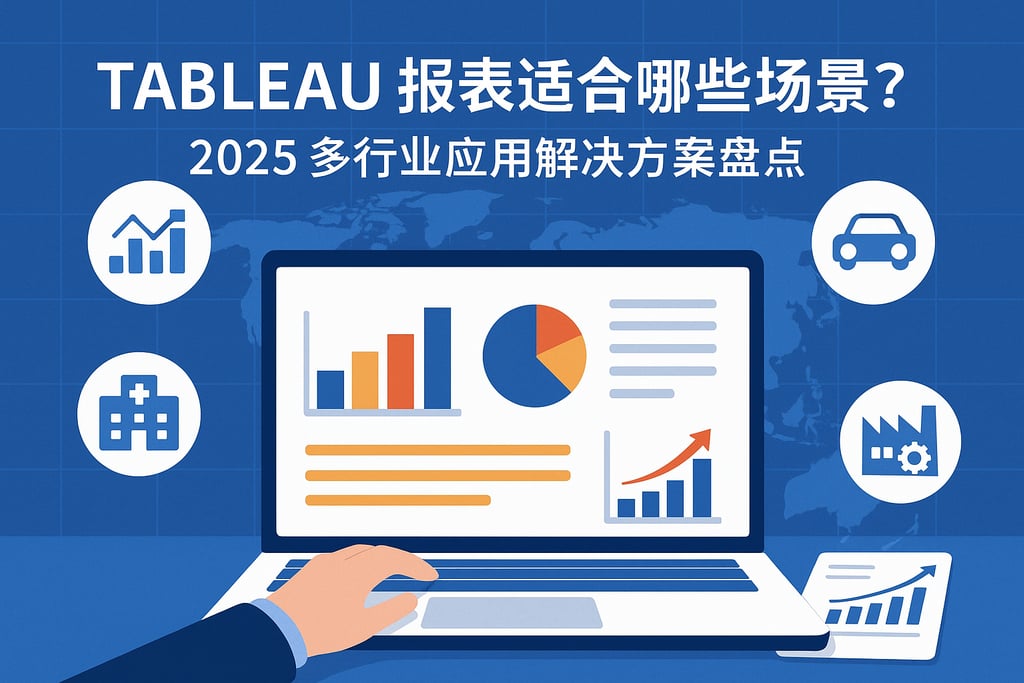 Tableau报表适合哪些场景？2025多行业应用解决方案盘点