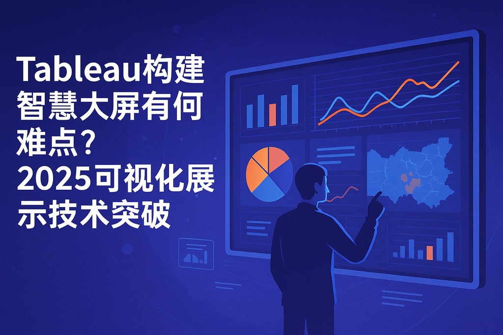 Tableau构建智慧大屏有何难点？2025可视化展示技术突破