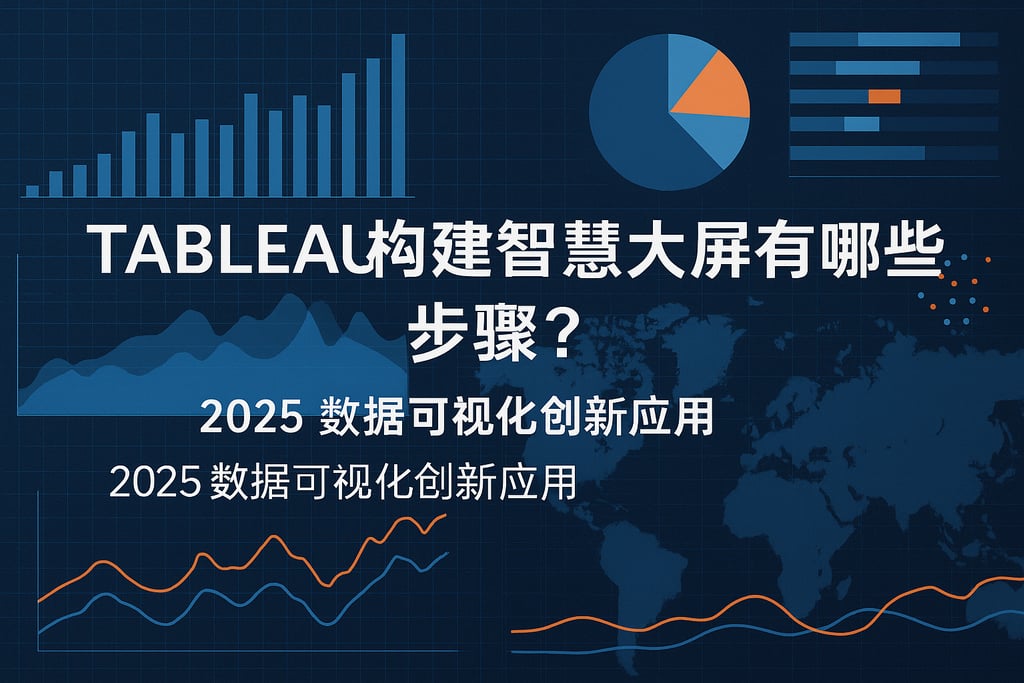 Tableau构建智慧大屏有哪些步骤？2025数据可视化创新应用