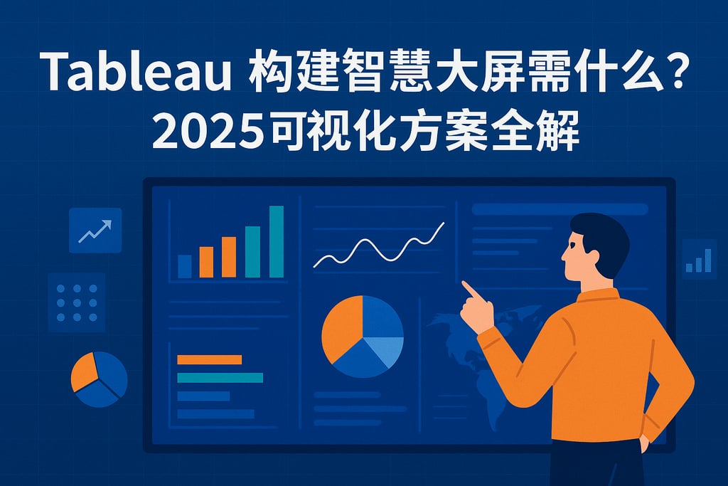 Tableau构建智慧大屏需要什么？2025可视化方案全解