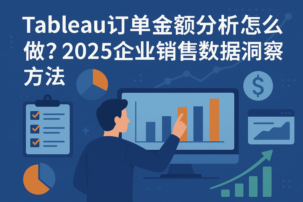 Tableau订单金额分析怎么做？2025企业销售数据洞察方法