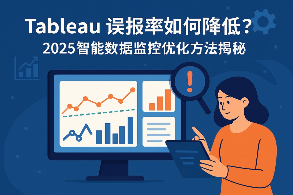 Tableau误报率如何降低？2025智能数据监控优化方法揭秘