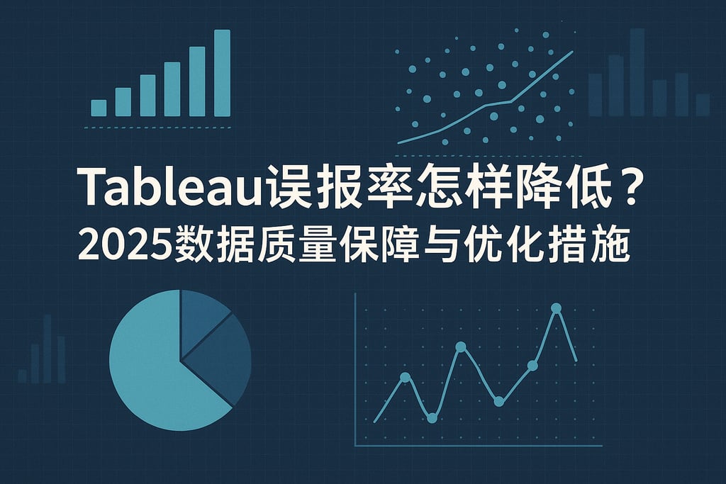 Tableau误报率怎样降低？2025数据质量保障与优化措施