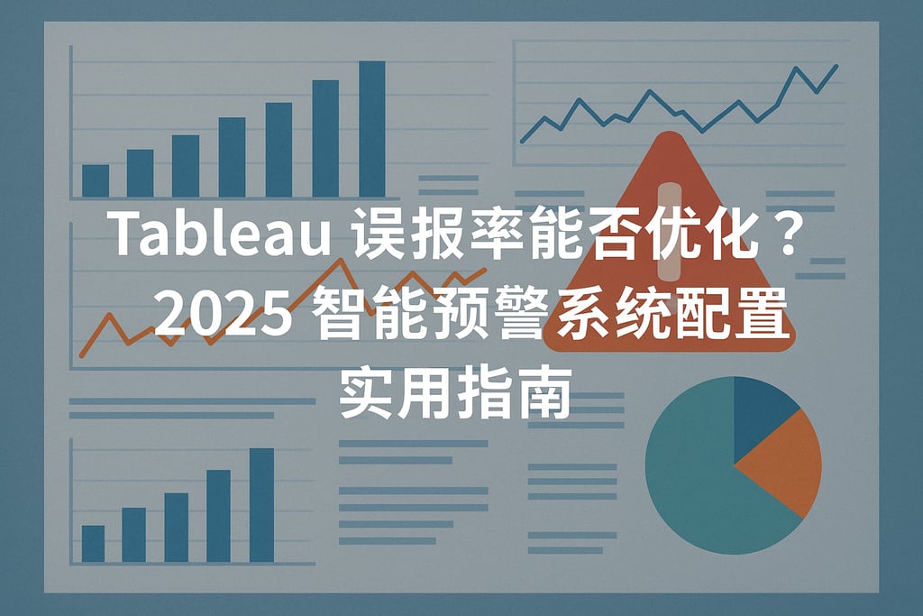 Tableau误报率能否优化？2025智能预警系统配置实用指南