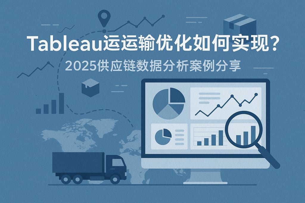Tableau运输优化如何实现？2025供应链数据分析案例分享