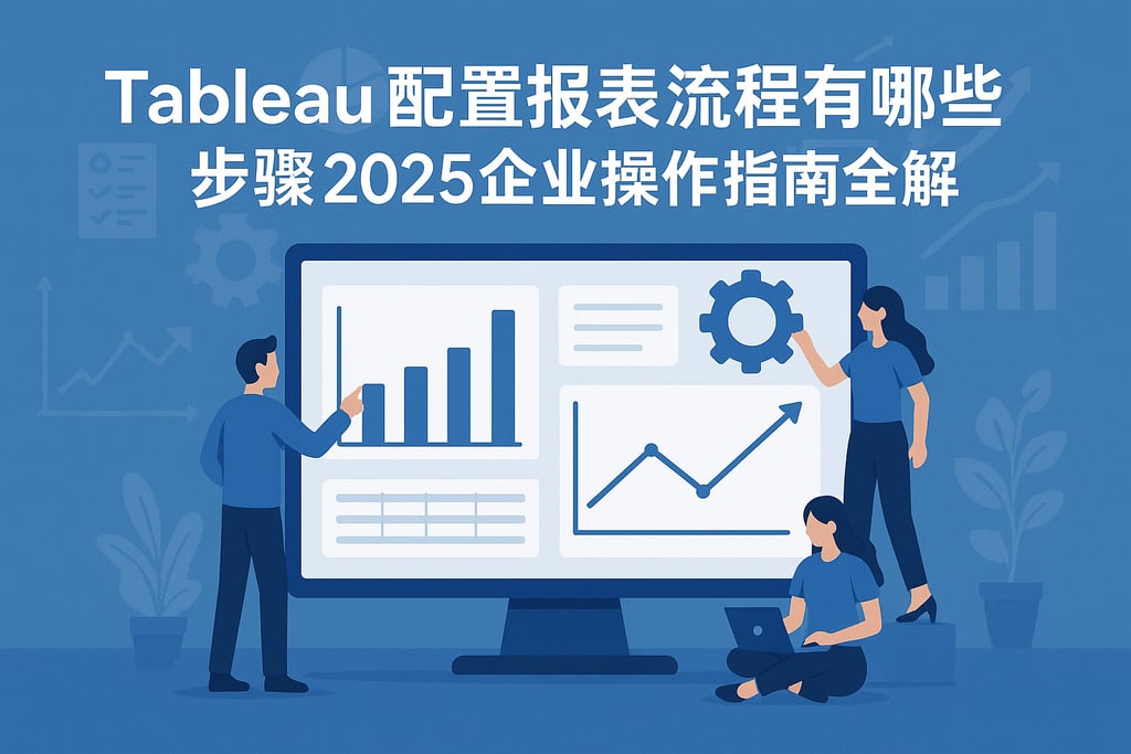 Tableau配置报表流程有哪些步骤？2025企业操作指南全解