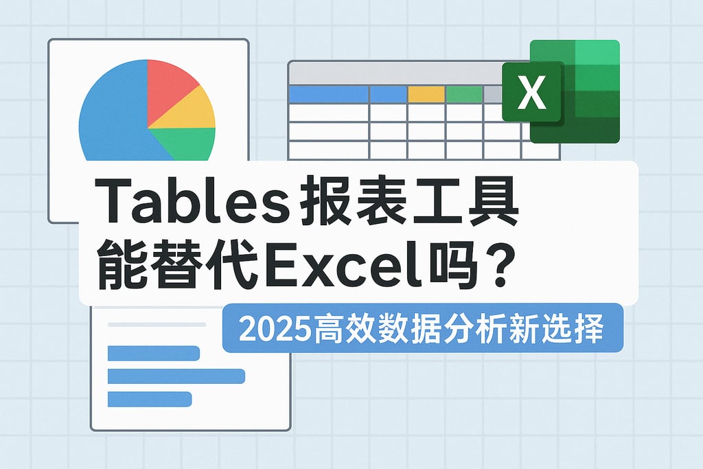 Tables报表工具能替代Excel吗？2025高效数据分析新选择