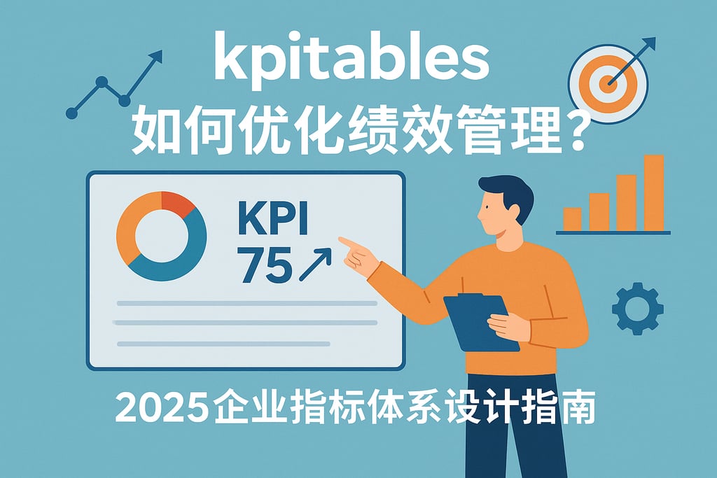 kpitables如何优化绩效管理？2025企业指标体系设计指南