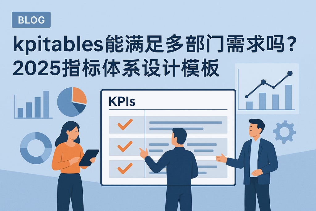 kpitables能满足多部门需求吗？2025指标体系设计模板