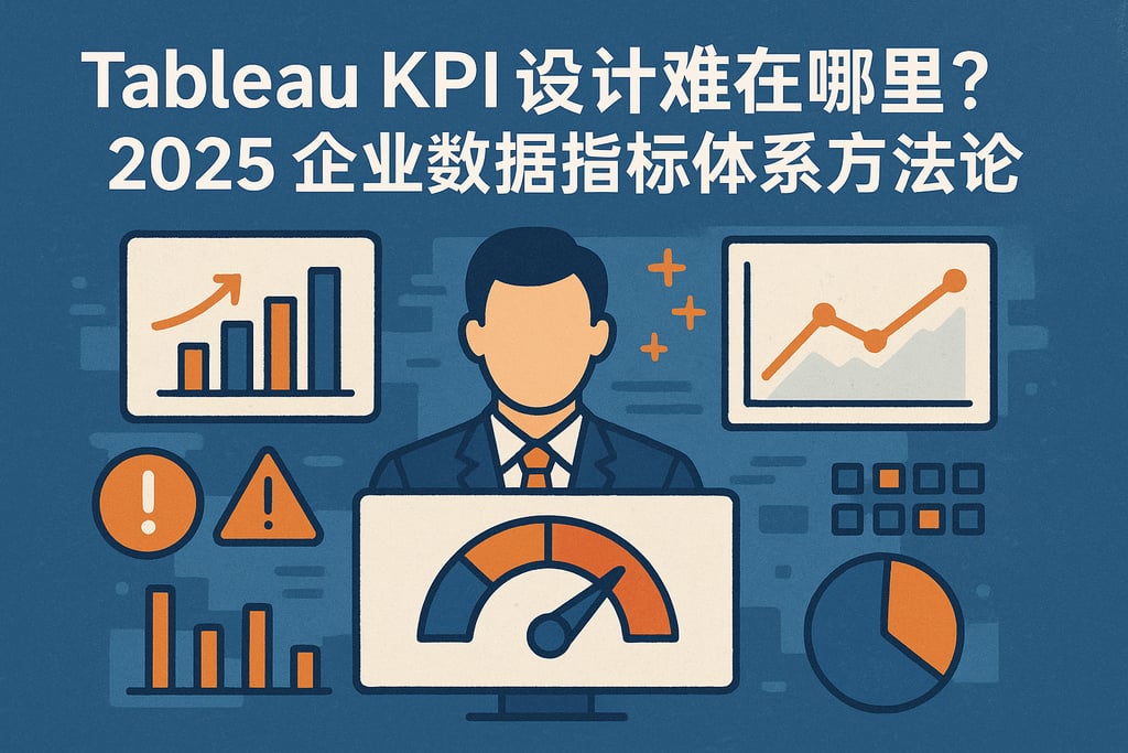 tableaukpi设计难在哪里？2025企业数据指标体系方法论