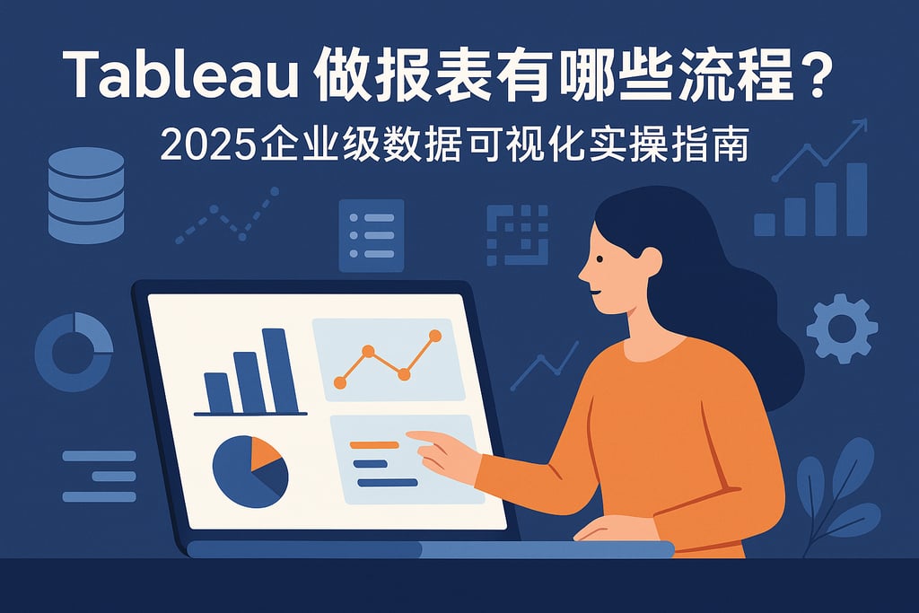 tableau做报表有哪些流程？2025企业级数据可视化实操指南