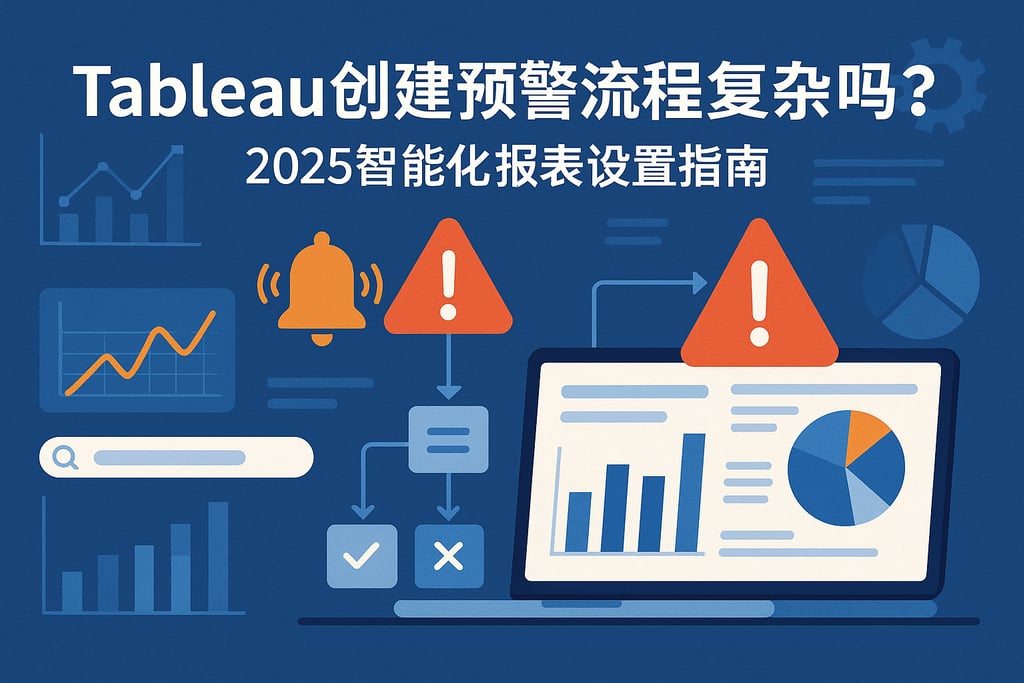 tableau创建预警流程复杂吗？2025智能化报表设置指南