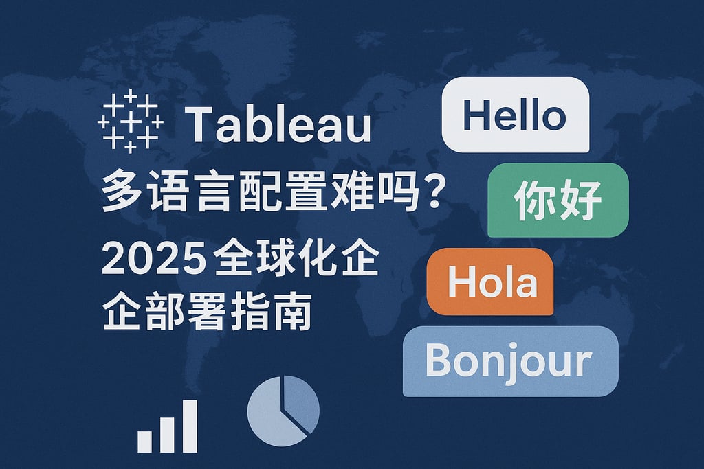 tableau多语言配置难吗？2025全球化企业部署指南