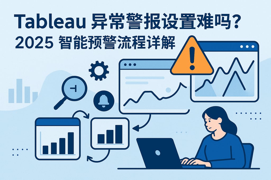 tableau异常警报设置难吗？2025智能预警流程详解