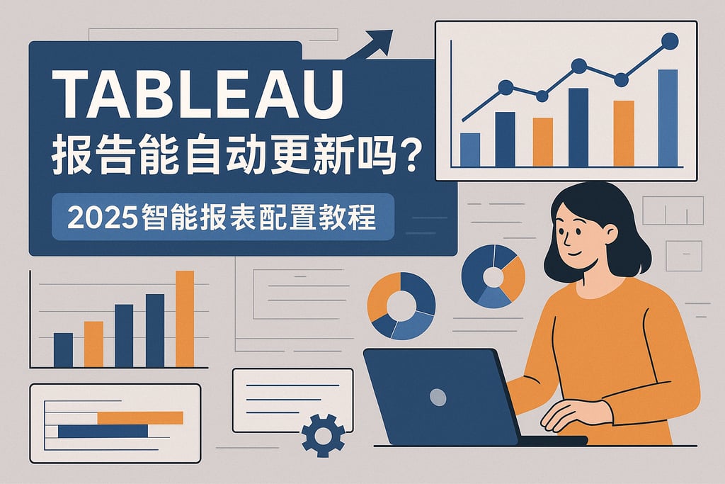 tableau报告能自动更新吗？2025智能报表配置教程