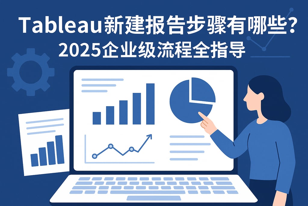tableau新建报告步骤有哪些？2025企业级流程全指导