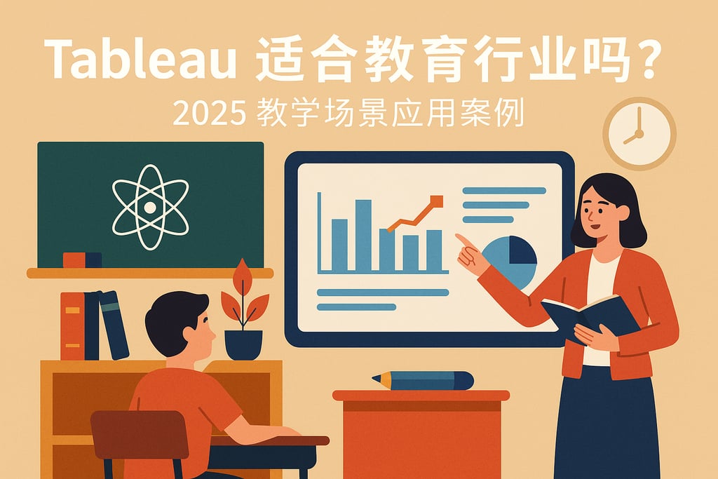 tableau适合教育行业吗？2025教学场景应用案例