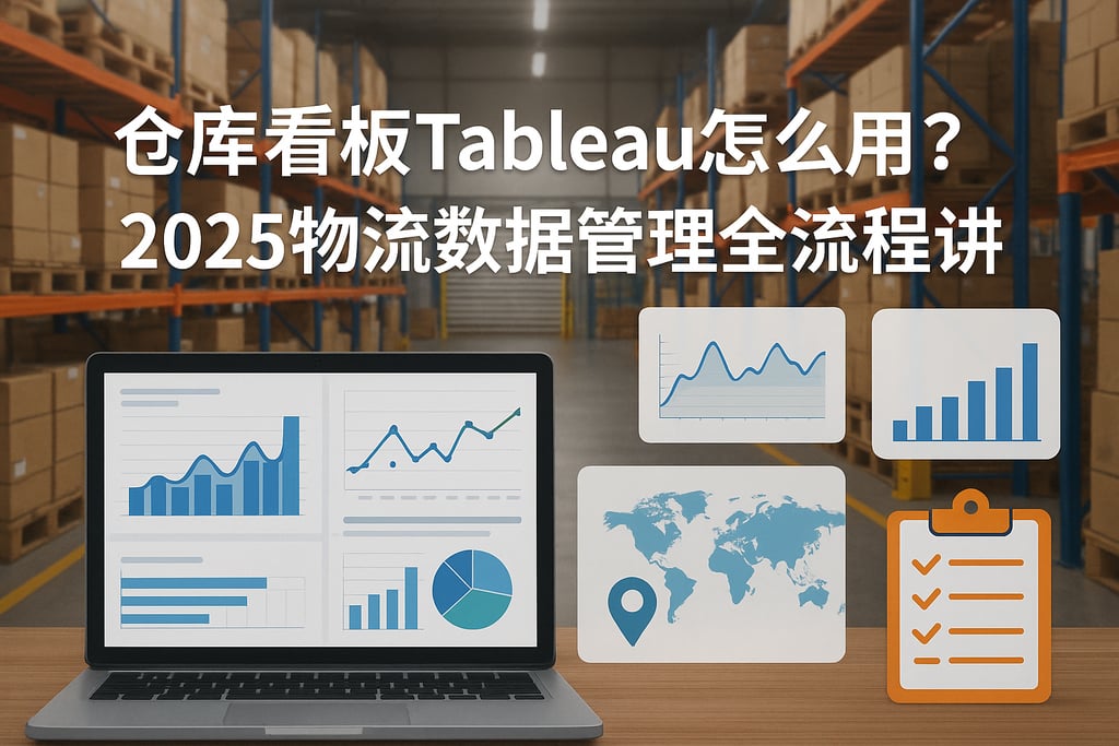 仓库看板Tableau怎么用？2025物流数据管理全流程讲解