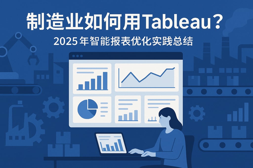 制造业如何用Tableau？2025年智能报表优化实践总结