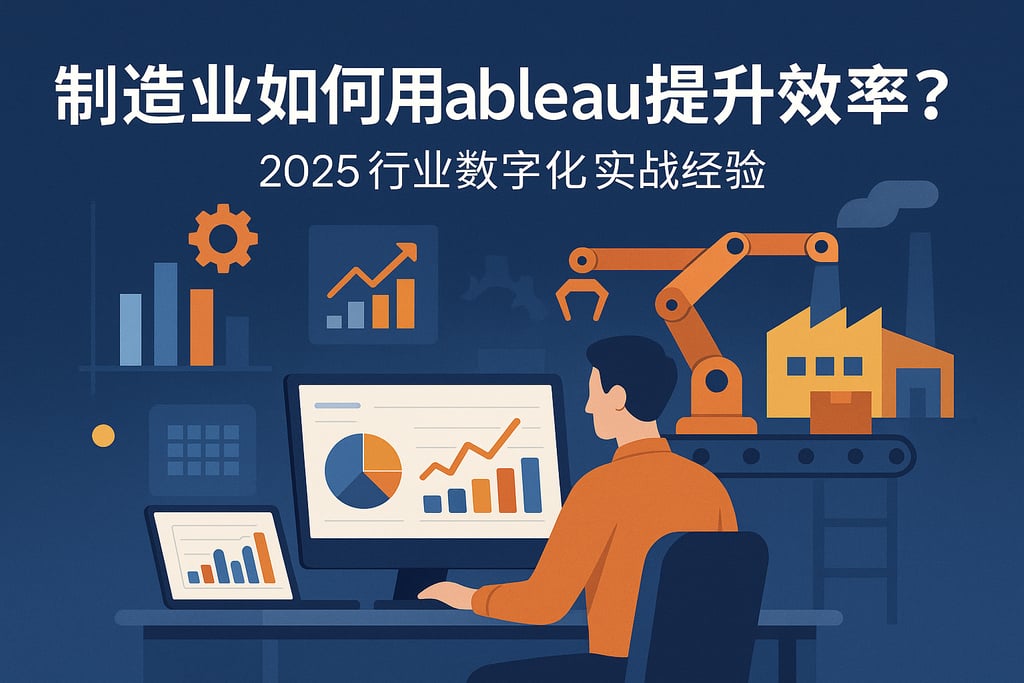 制造业如何用tableau提升效率？2025行业数字化实战经验