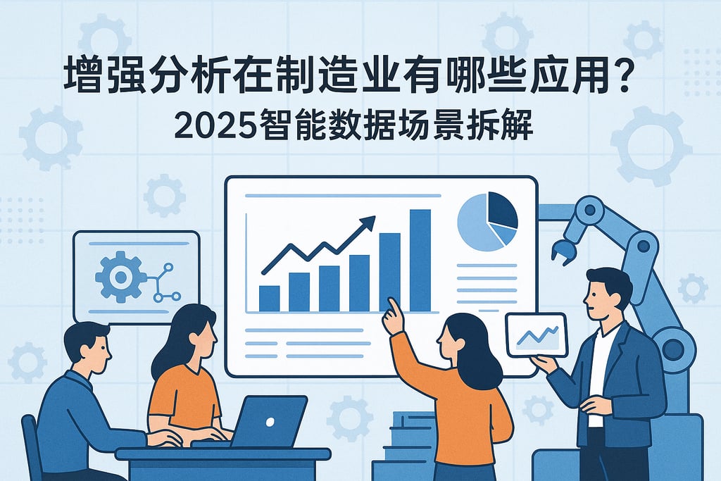 增强分析在制造业有哪些应用？2025智能数据场景拆解