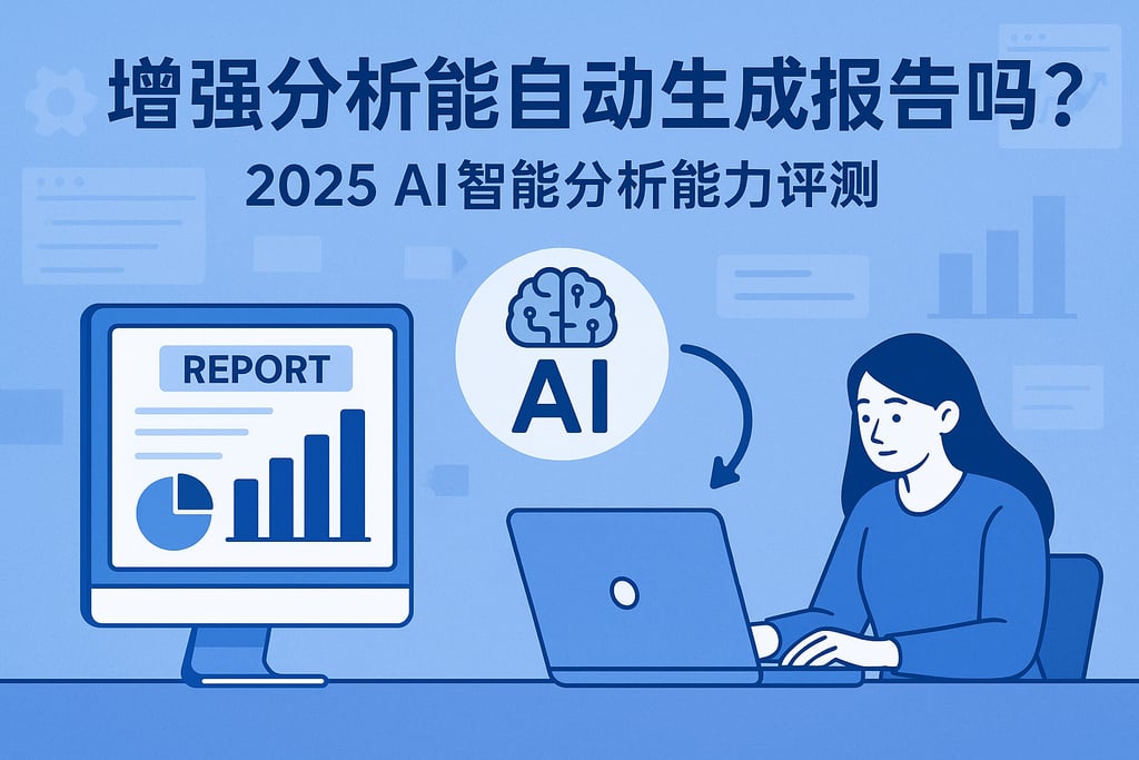 增强分析能自动生成报告吗？2025AI智能分析能力评测