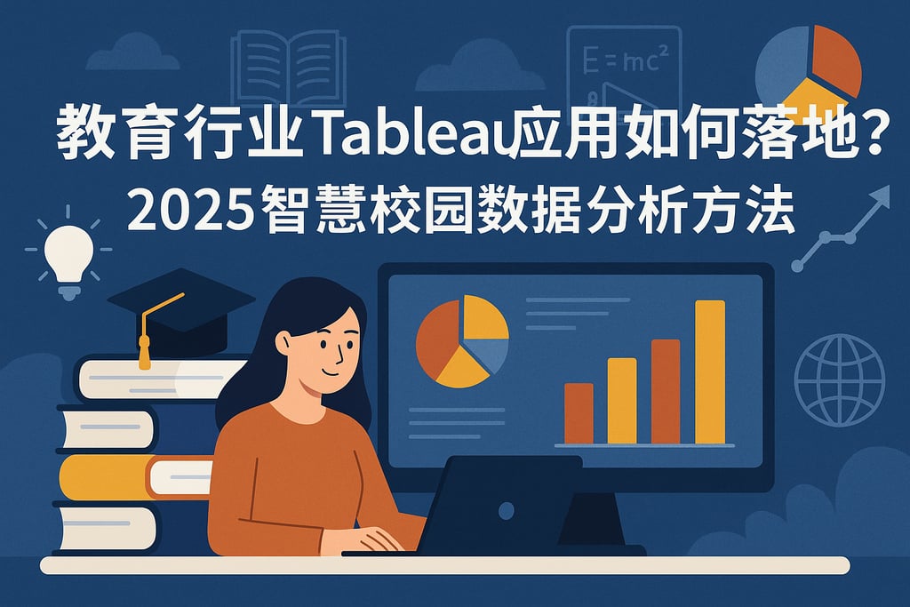 教育行业Tableau应用如何落地？2025智慧校园数据分析方法